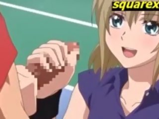 Knulling på tennis domstol hardcore anime klipp