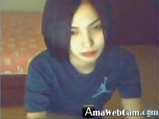 Yummy Korean girl, randy on webcam